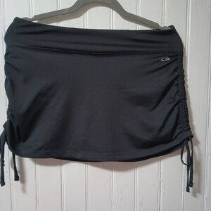 Black Athletic Skort with Side Ties Brand Champion S